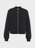 FELPA FULL ZIP SCUBA, 22222 BLK, thumb