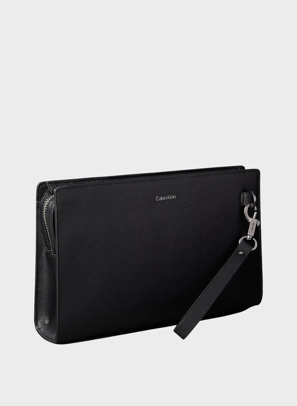 POSCHETTE CK EMBLEM, UB1 BLK, medium