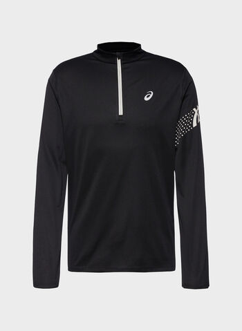 MAGLIA ICON LS 1/2 ZIP, 001 BLK, small