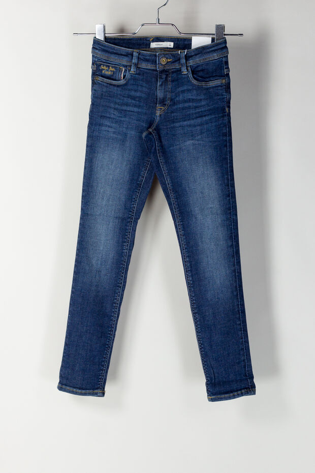 JEANS THEO RAGAZZO, MEDIUM BLUE, large
