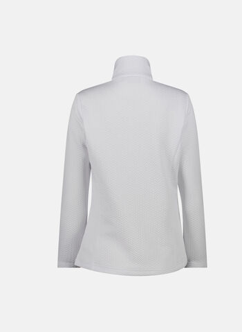 FELPA HALF ZIP JAGUARD, , small