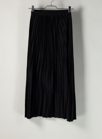 GONNA LUNGA PLISSETTATA, 99BLK, small