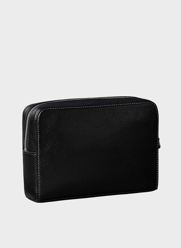 POUCH BOLD ZIP, UB1 BLK, medium