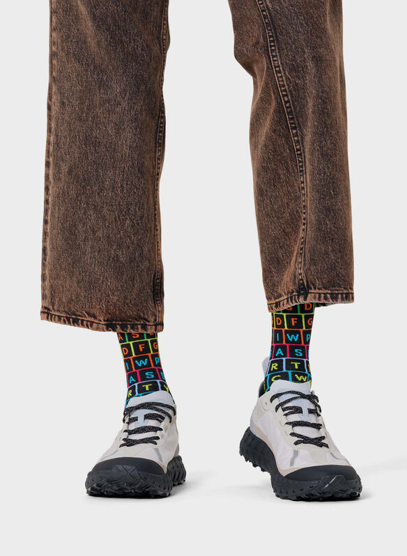 CALZA KEYBOARD UNISEX, BLACK, medium