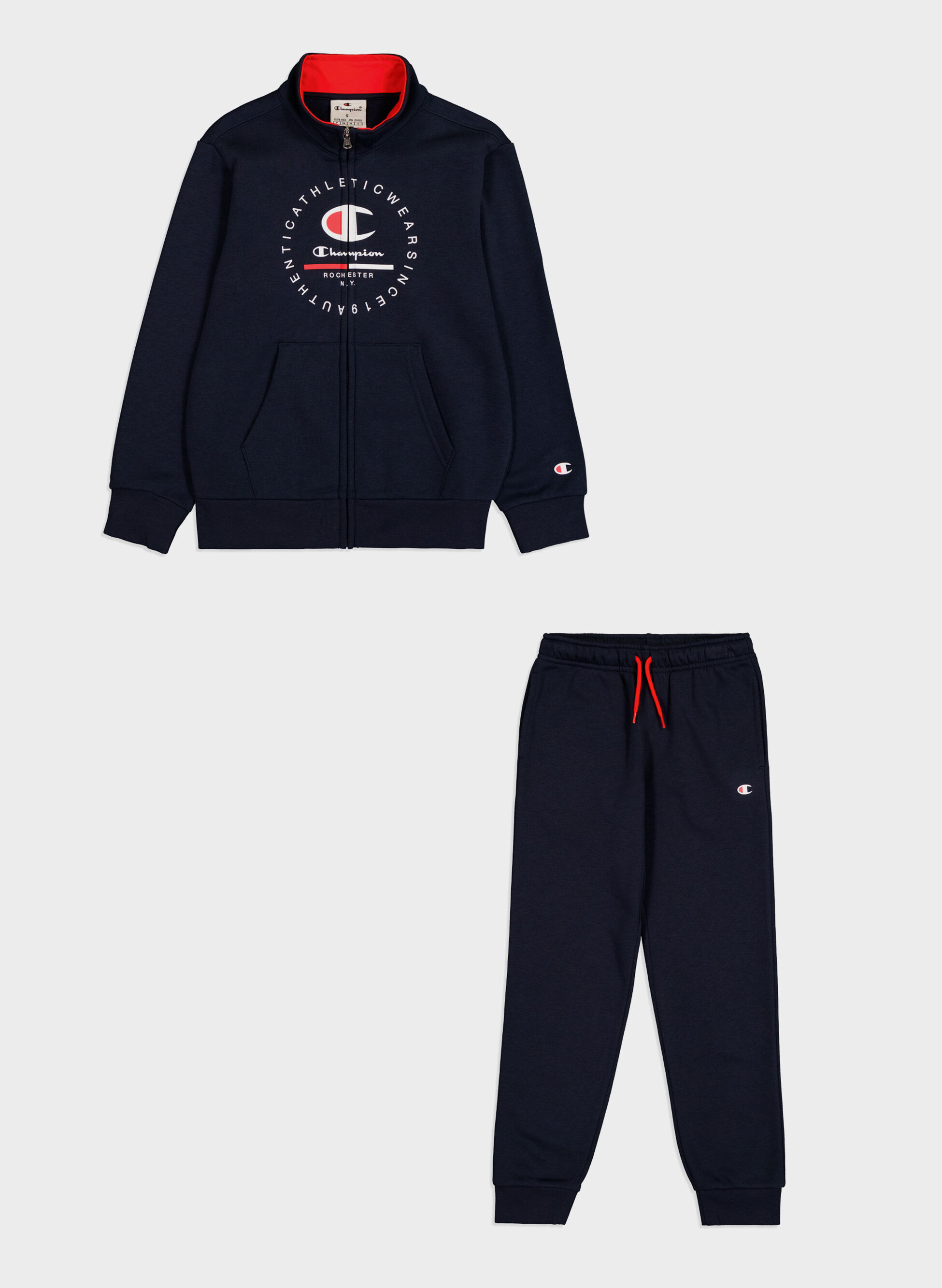 CHAMPION TUTA FULL ZIP RAGAZZO XXS