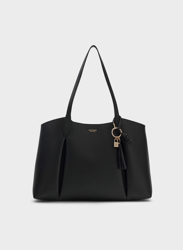 BORSA MELODY SHOPPING, BLA BLK, medium