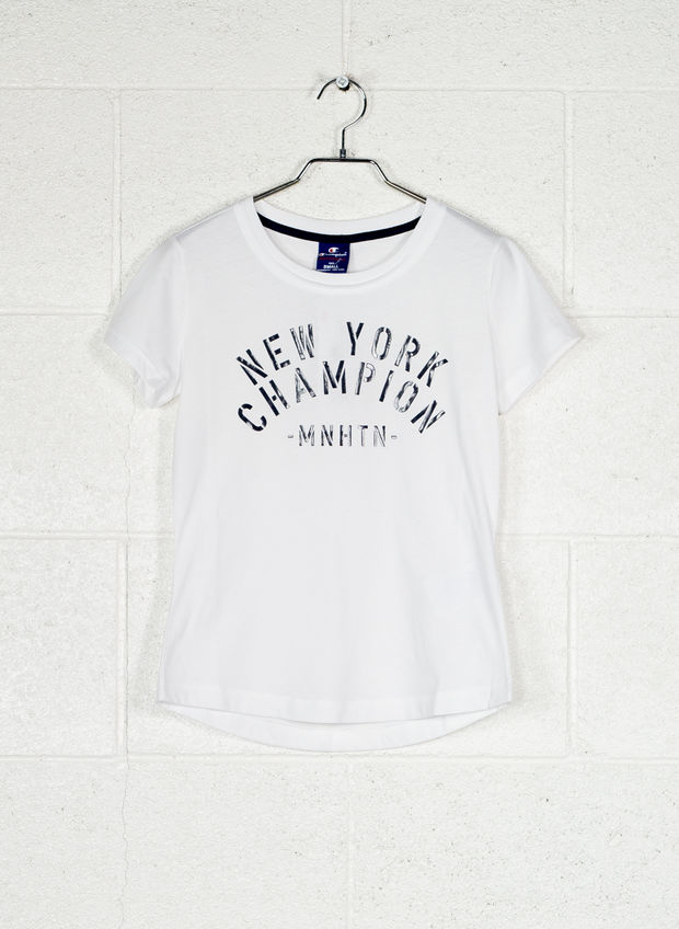 T-SHIRT FLUO STAMPA, WW001WHT, large