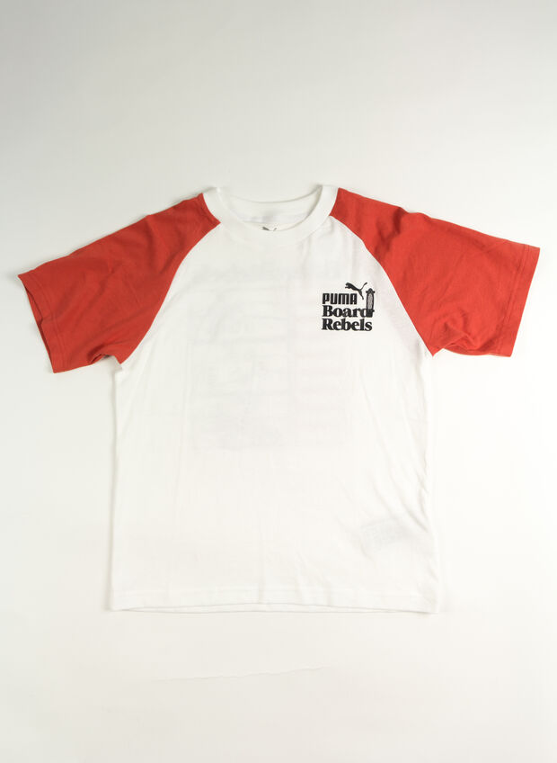 T-SHIRT 90S RAGAZZO, 52 WHTRED, large