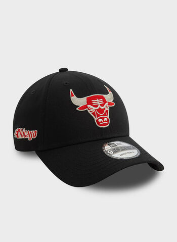 CAPPELLO CHICAGO BULLS 9FORTY UNISEX, BLKRED, small