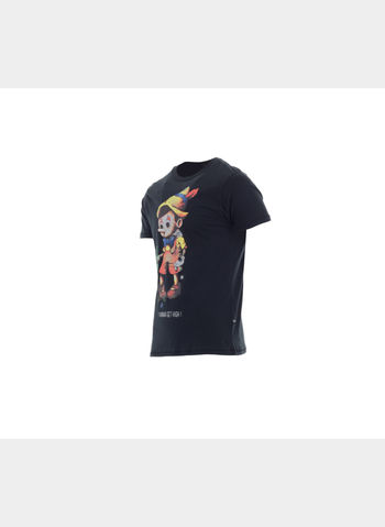 T-SHIRT PINOCCHIO UOMO, NERO, small