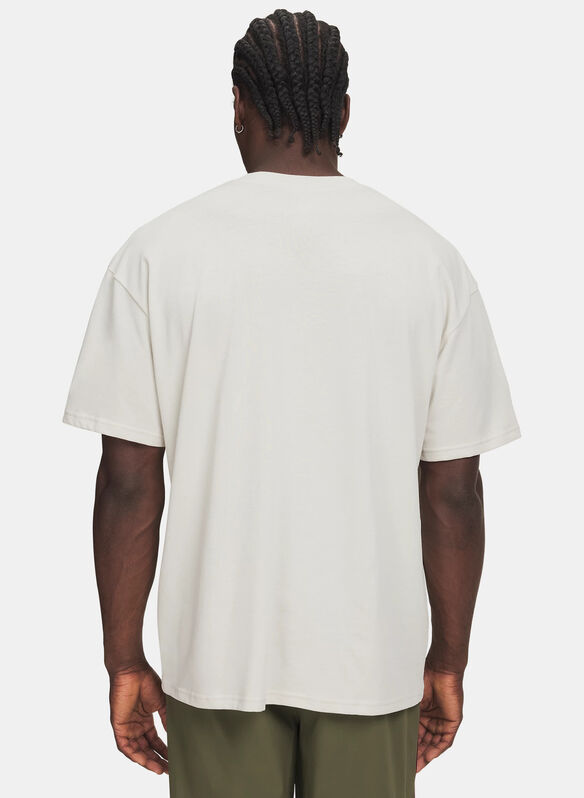 T-SHIRT METAL LOGO T.E., 0110 WHT, medium