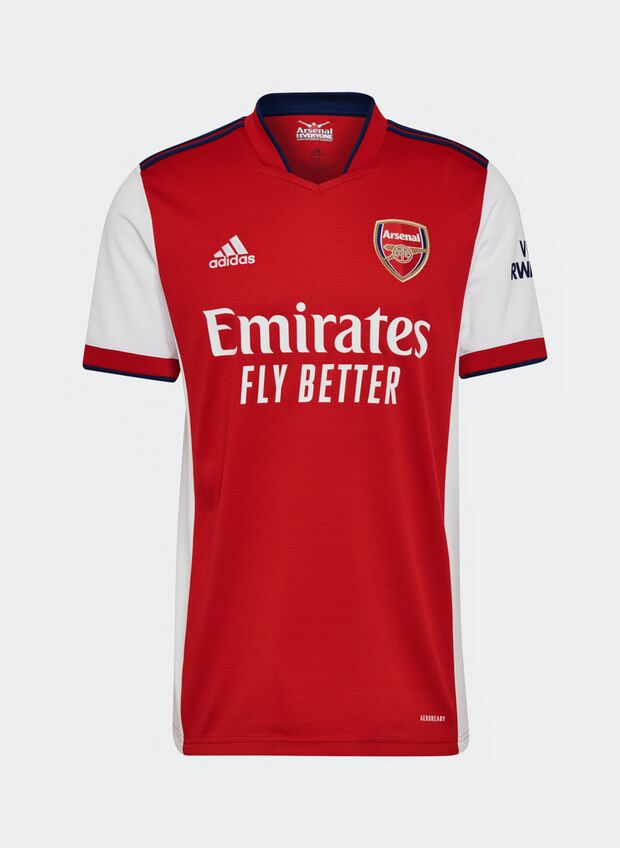 MAGLIA HOME 2021-22 ARSENAL FC, WHTRED, large