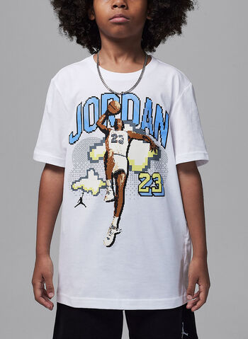 T-SHIRT A MANICA CORTA  CUSTOMIZED AIR RAGAZZO, 001 WHT, small