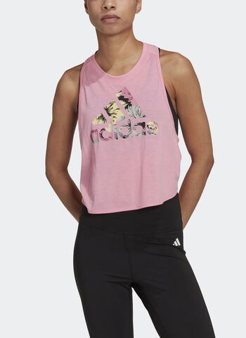 CANOTTA AEROREADY MADE FOR TRAINING FLORAL, PINK, small