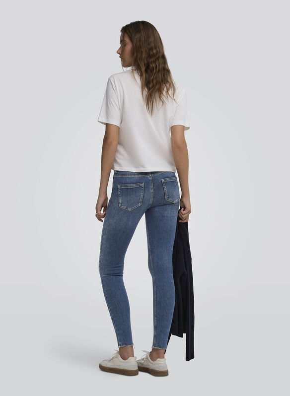 JEANS ONBLUSH SKINNY, DARK BLUE DENIM, medium