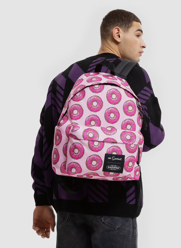 ZAINO PADDED PAK'R THE SIMPSONS DONUTS, PINK, large