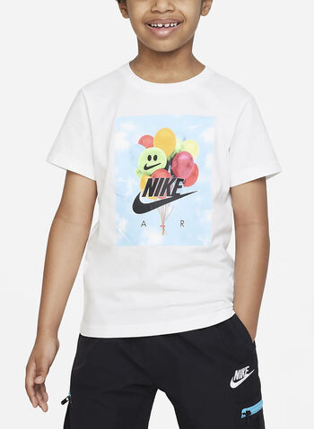 T-SHIRT BALLOON BAMBINO, 001 WHT, small