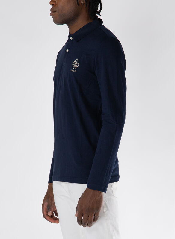 POLO JERSEY STRETCH, G7V2 NVY, medium