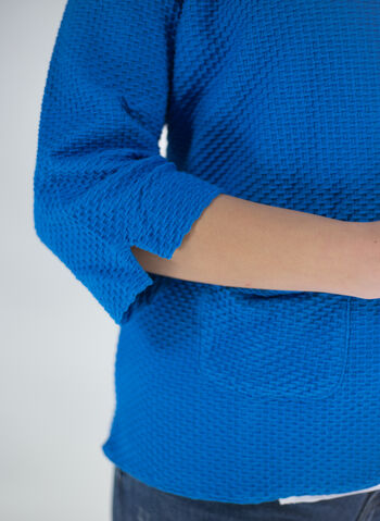 GIACCA APERTA NIDO D'APE, 84 ZAFFIRO, small