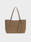 BORSA BRENTON SHOPPER SIGLATA, LTL LATTE, thumb