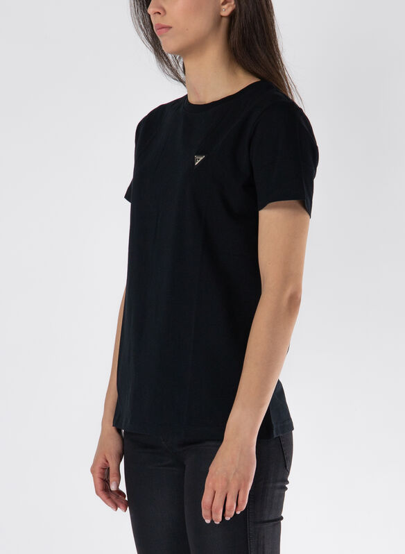 T-SHIRT MICRO LOGO, JBLK BLK, medium