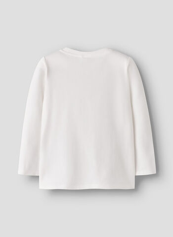 T-SHIRT ML LOVE NONA BAMBINA, CLOUD DANCER, small