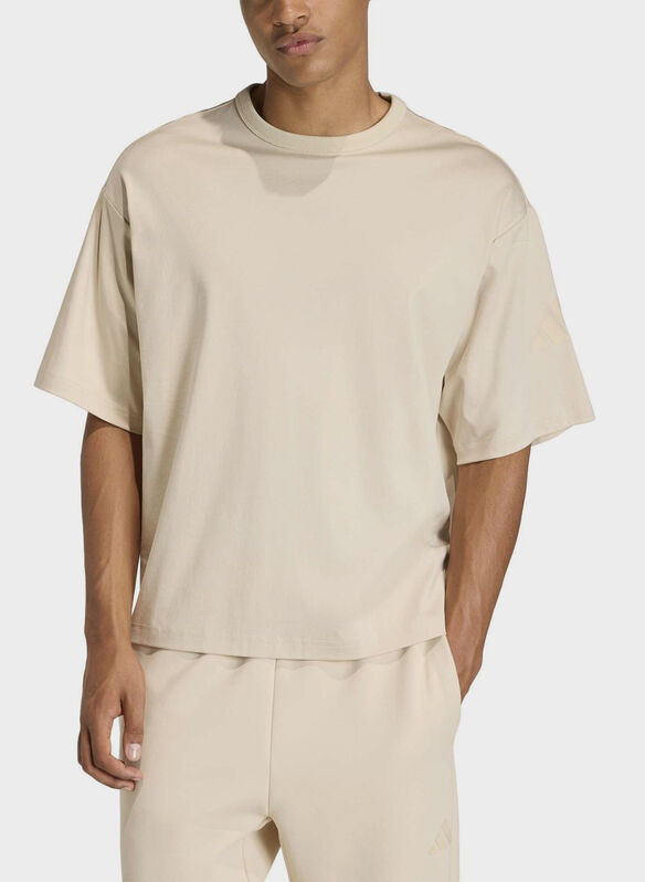 T-SHIRT SOFT LUX, - SABBIA, medium