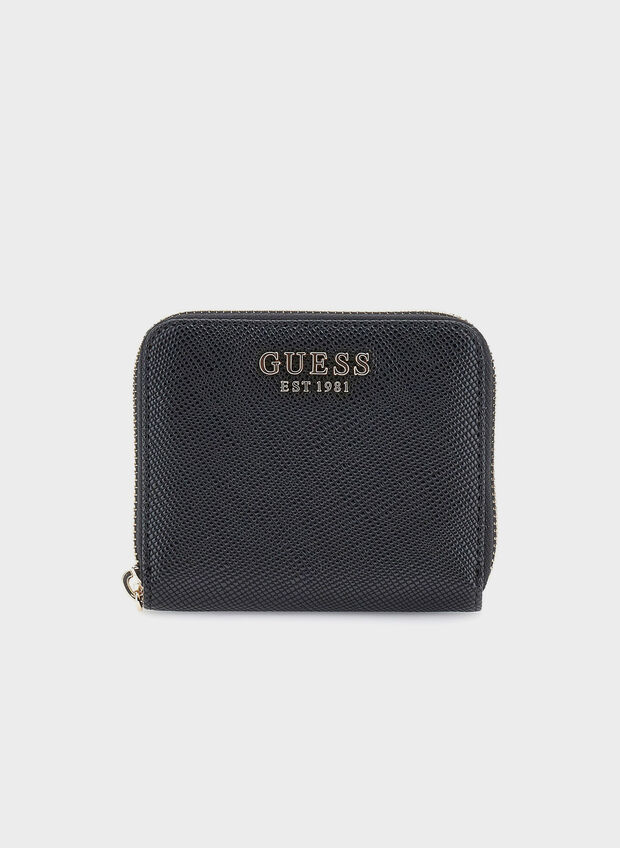 PORTAFOGLIO LAUREL SAFFIANO MINI, BLA BLK, large