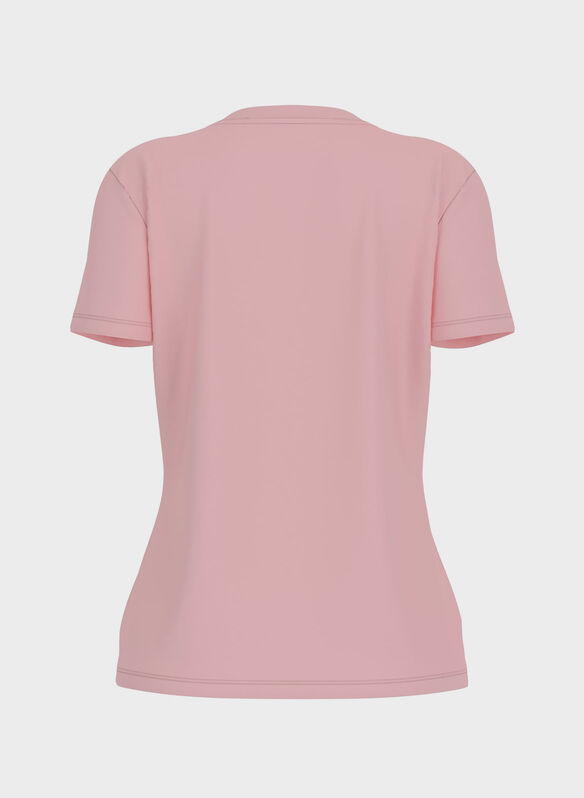 T-SHIRT ACTIVE ROMY ORSETTO STRASS, G63M PINK, medium