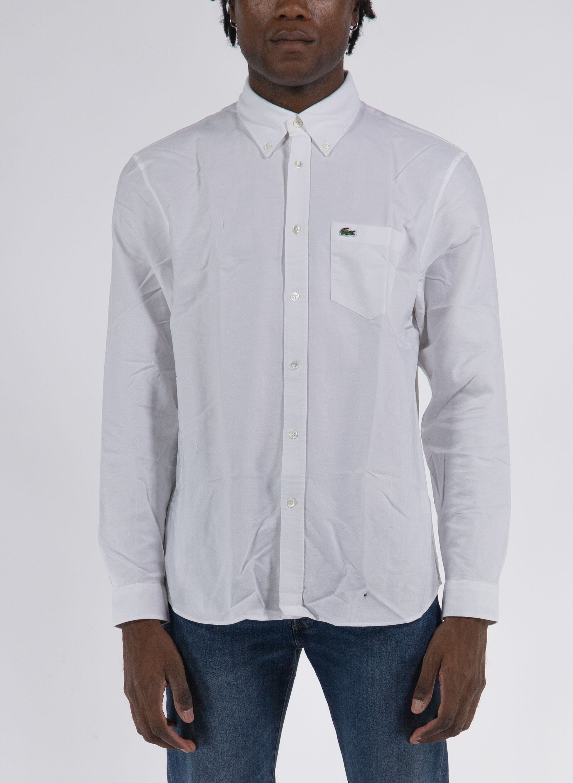 LACOSTE CAMICIA OXFORD 43