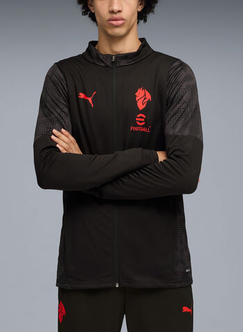 FELPA FULL ZIP AC MILAN 2025/26, 04 BLK, small