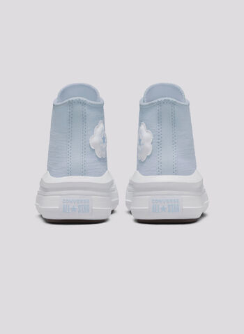 SCARPA CHUCK TAYLOR ALL STAR MOVE PLATFORM CLOUD PATCH BAMBINA, 453 LIGHTBLUE, small