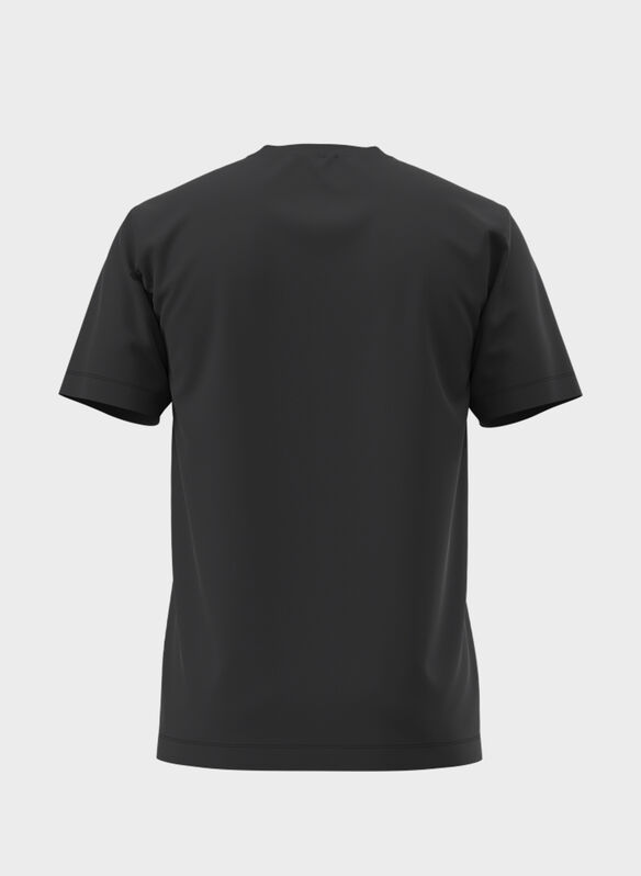 T-SHIRT SIMPLE DOME, - BLK, medium