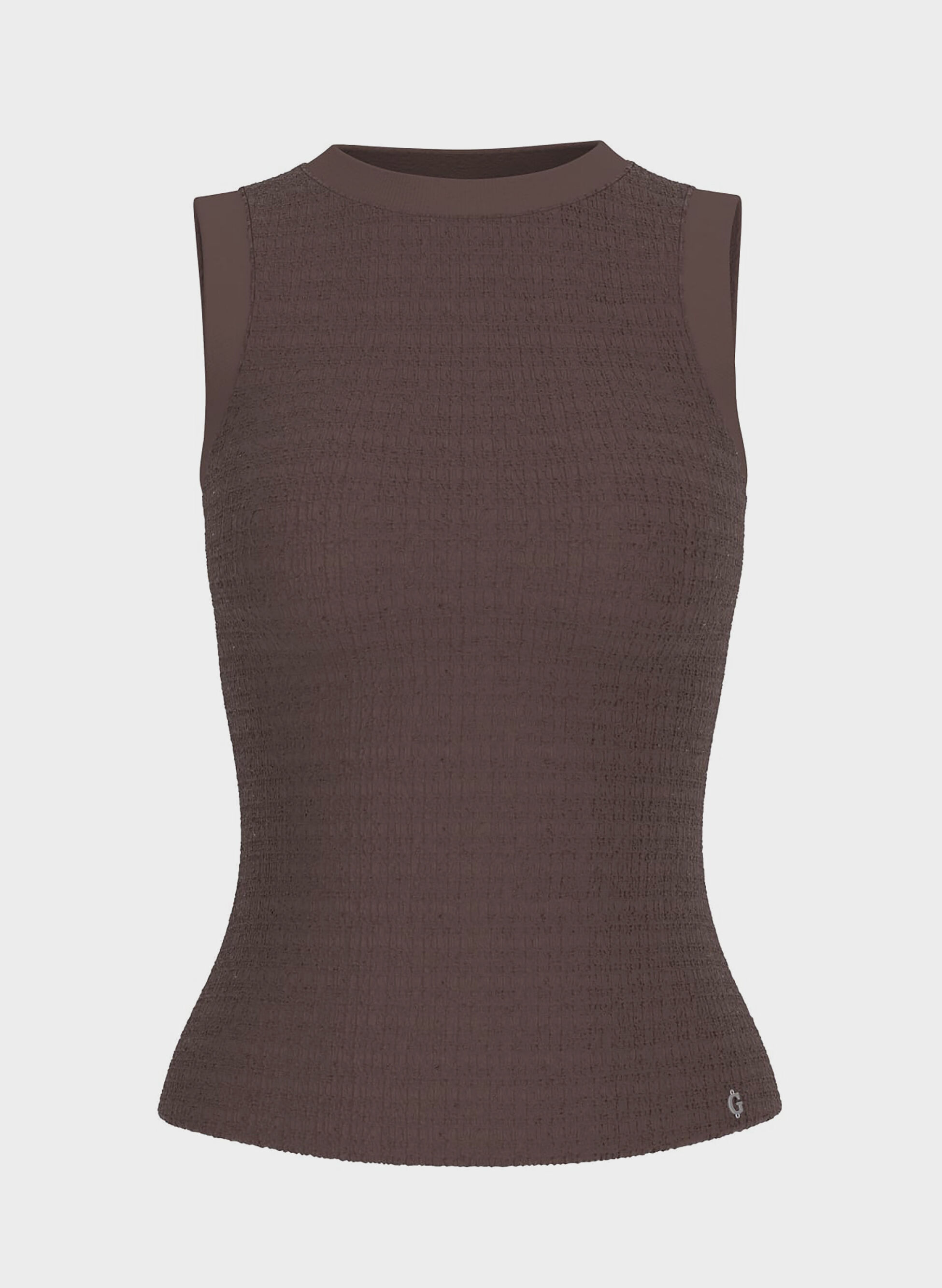 GUESS TOP CANOTTA CON STRASS S