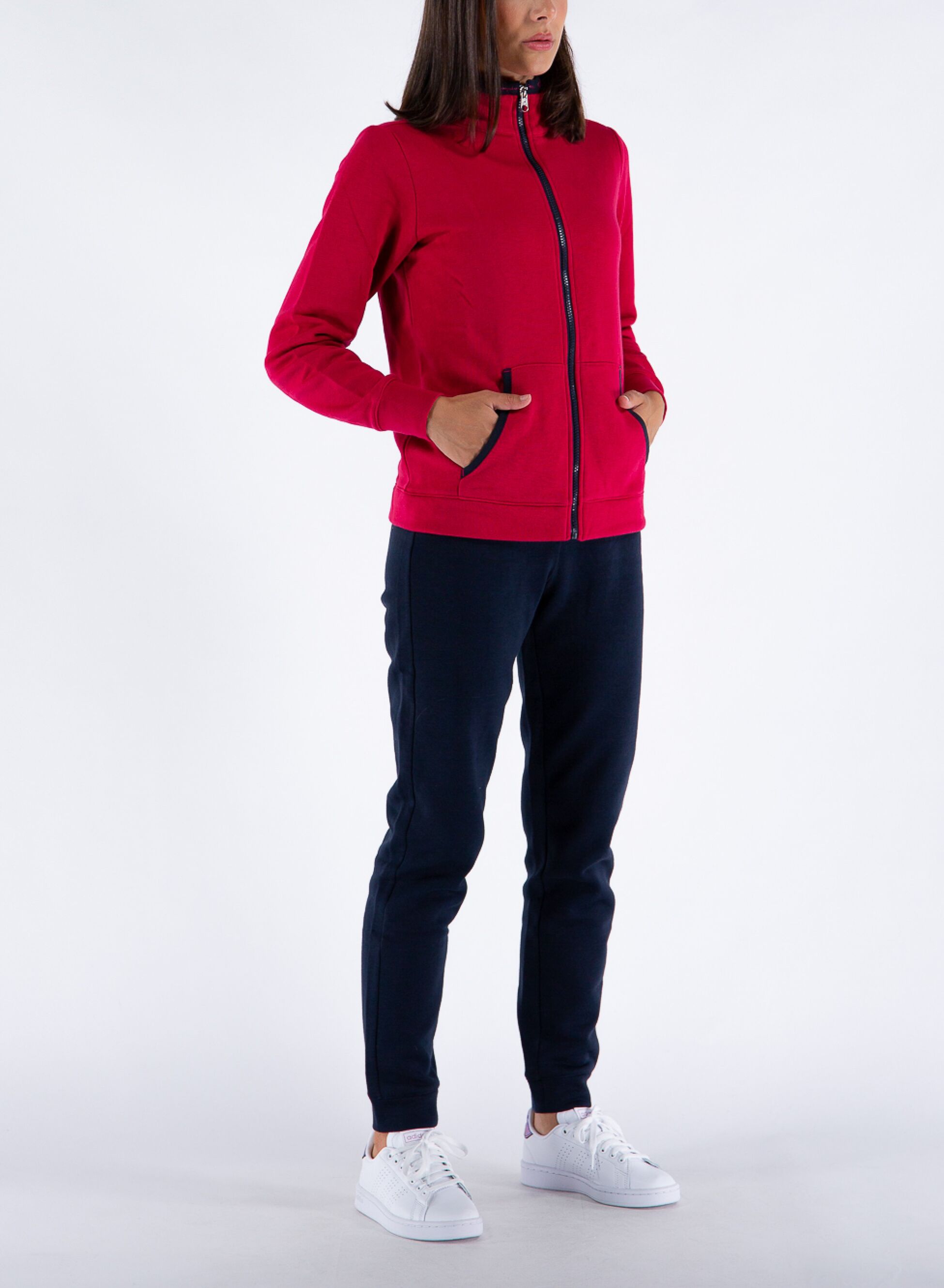 CHAMPION TUTA FULL ZIP CLASSIC Blu, Multicolor, Fuxia Donna | Sport85