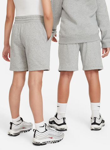 SHORT CLUB FLEECE RAGAZZO, 063 GREY, small