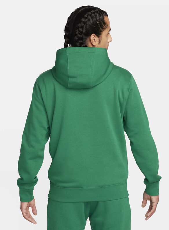 FELPA HOODIE CLUB FLEECE STACK, 365 GREEN, medium