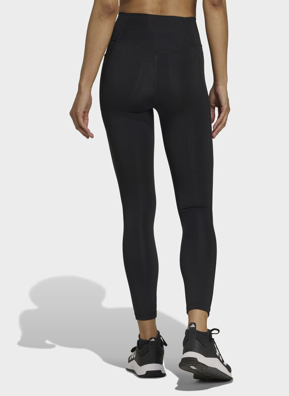 LEGGINGS 7/8 OPTIME ESSENTIALS, - BLK, medium