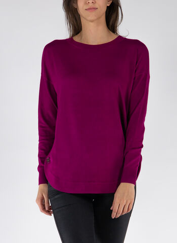 MAGLIONE VISCOSA CON BOTTONI, , small