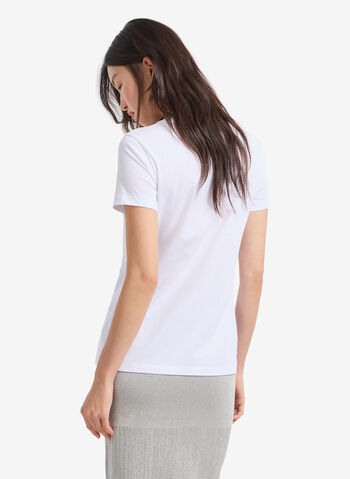 T-SHIRT GLITTER, U0002 WHT, small