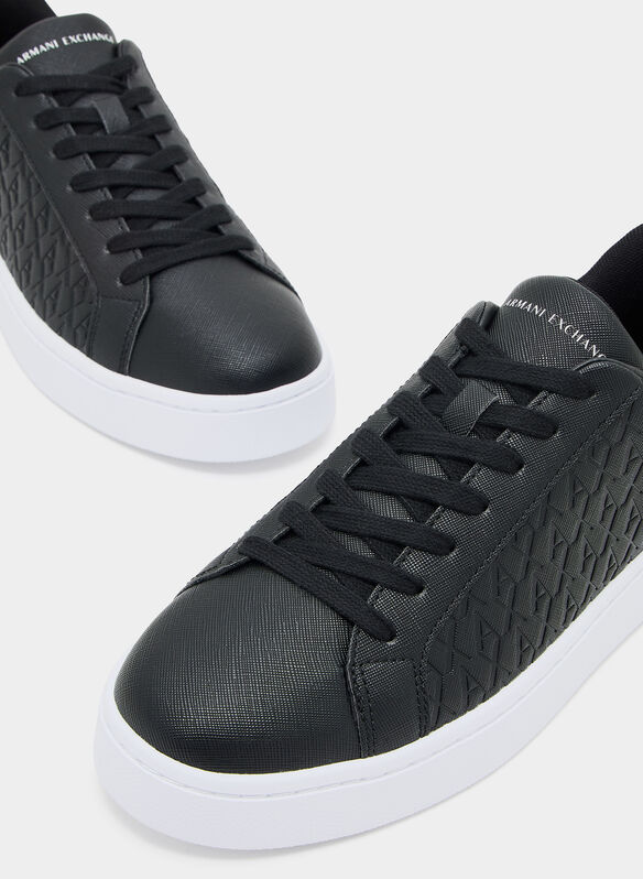 SCARPA LONDON SAFFIANO, MC011 BLKWHT, medium