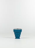 BICCHIERE IN SILICONE, BLUE, thumb