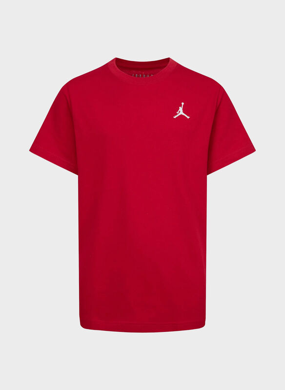 T-SHIRT JUMPMAN MICRO LOGO BAMBINO, R78 RED, medium