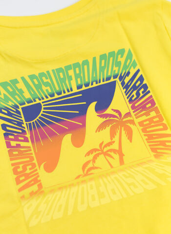 T-SHIRT CON LOGO POSTERIORE RAGAZZO, 185A YELLOW, small