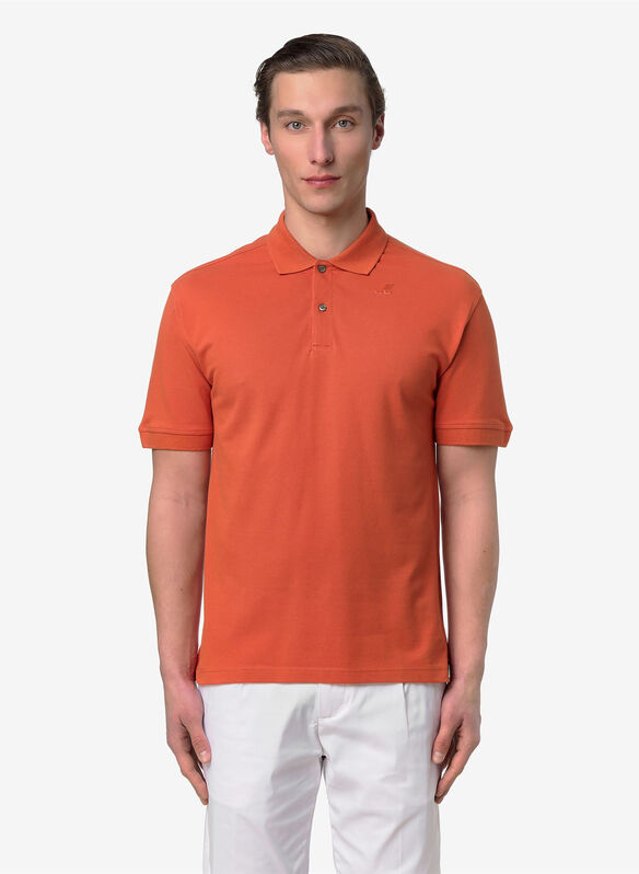 POLO SIMOR PIQUE, 896 ORANGE, medium