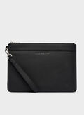 POCHETTE SAFFIANO, BDS BLK, thumb