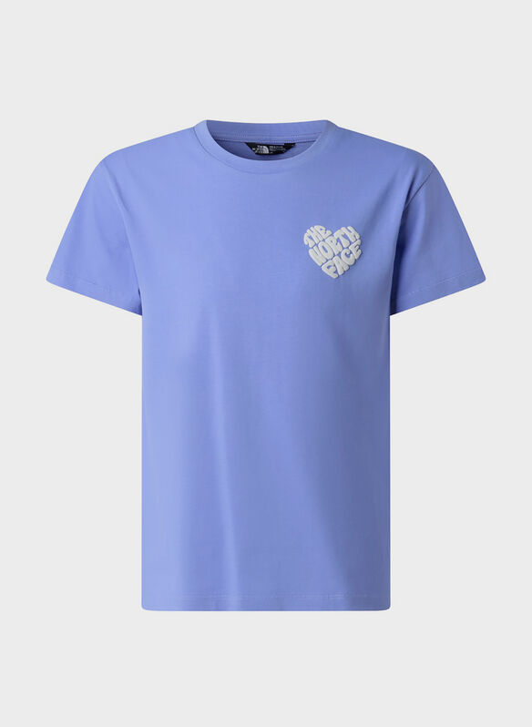 T-SHIRT BRAND LOVE RAGAZZA, - LILLA, medium