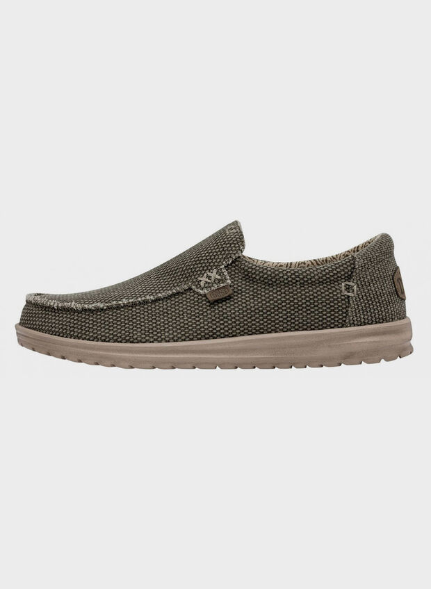 SCARPA MIKKA BRAIDED SLIP-ON, ARMYGREEN, large