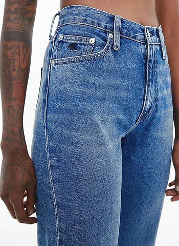 JEANS A VITA ALTA, 1BJ DENIM DARK, small