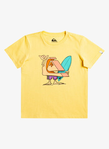 T-SHIRT SURF BUDDY BAMBINO, YFB0 YELLOW, small